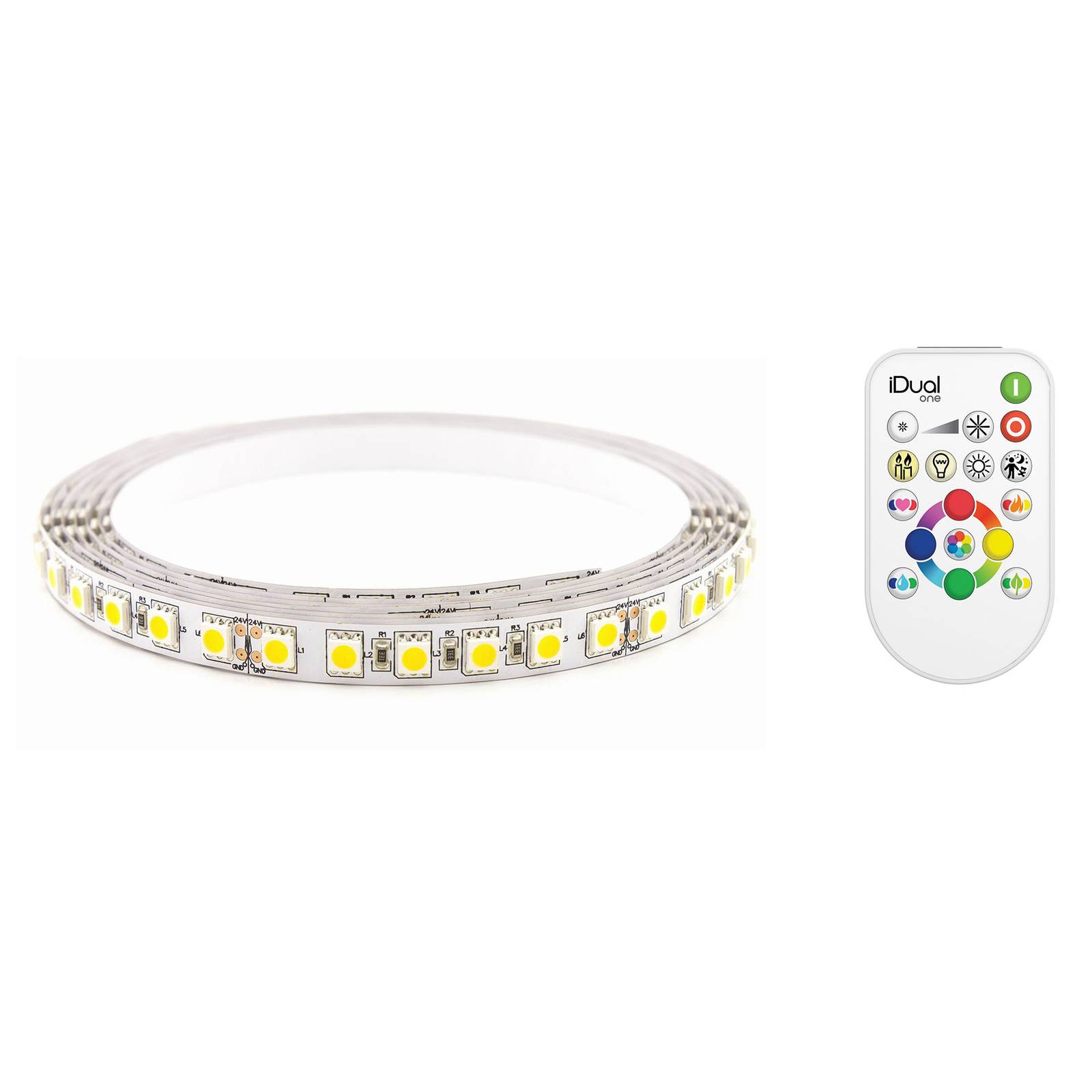 iDual Strip light -LED-nauha, aloitussarja 3 m
