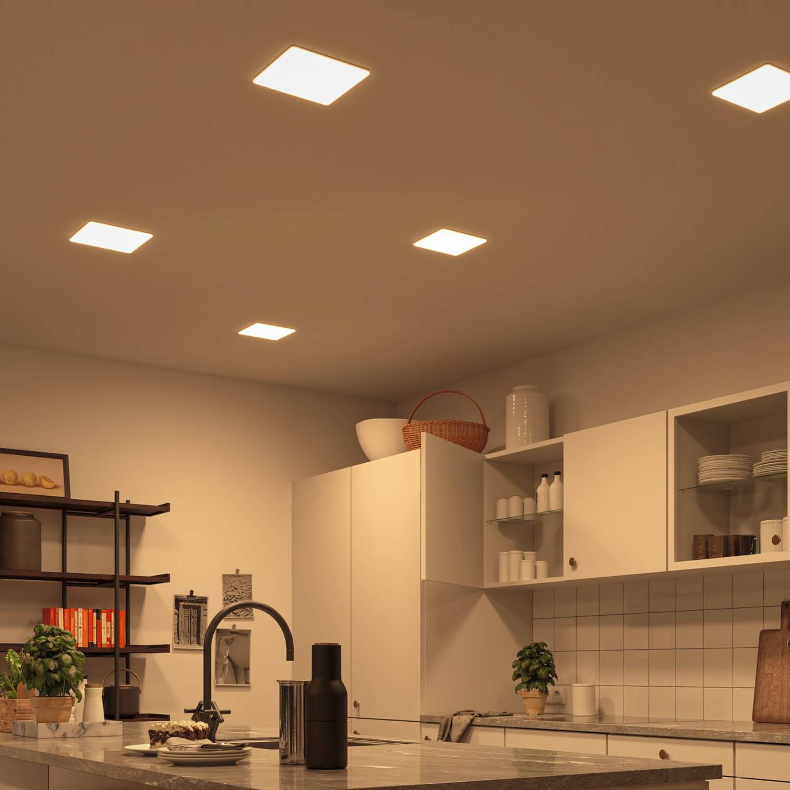 Paulmann-LED-paneeli Veluna, CCT ZigBee 21,5 cm