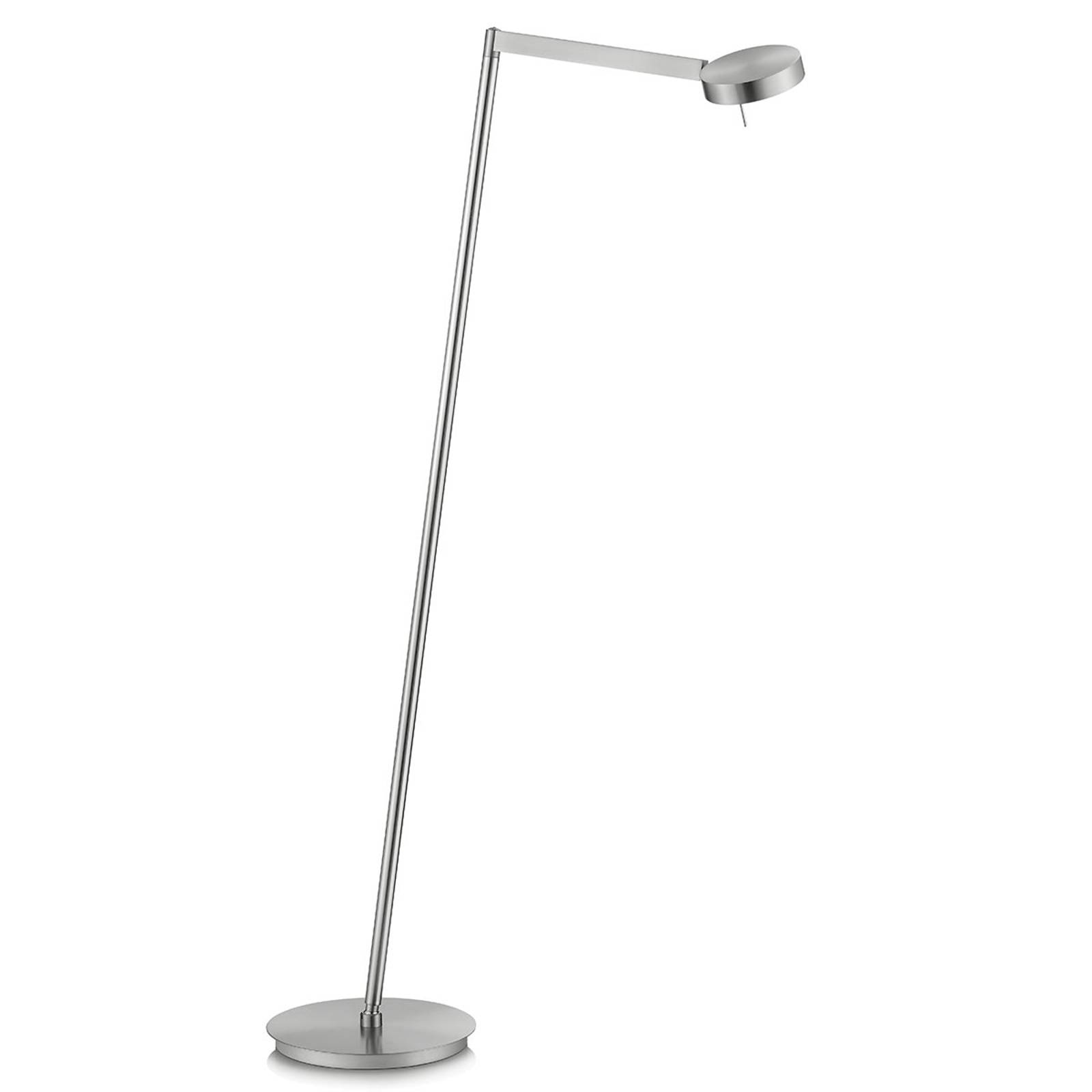 Himmennettävä LED-lukulamppu Reading matta nikkeli