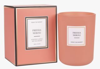 Freesia Neroli matt tuoksukynttilä roosa