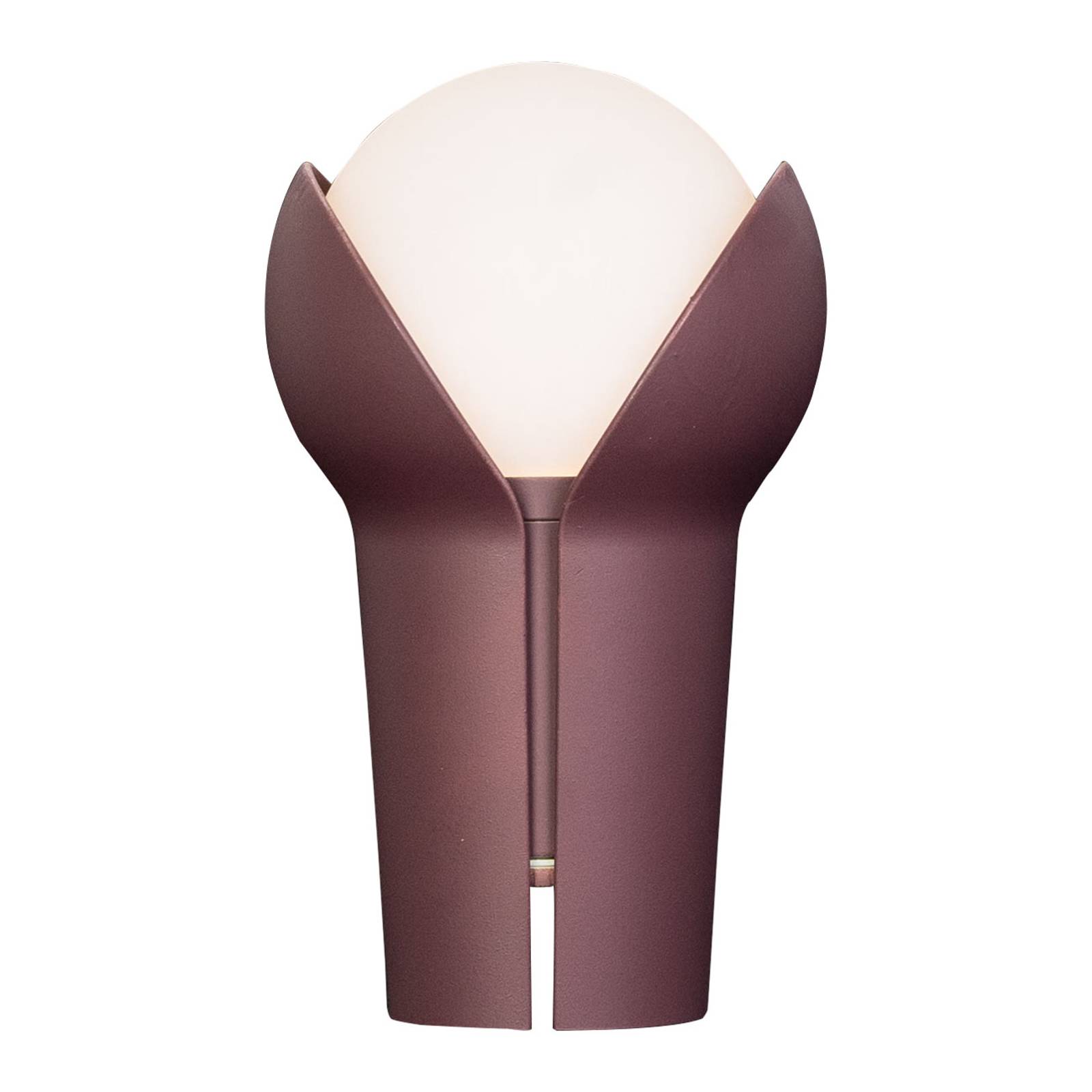 Innermost Bud -LED-pöytälamppu langaton, Aubergine