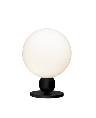 Atom Pöytävalaisin Musta 27 cm