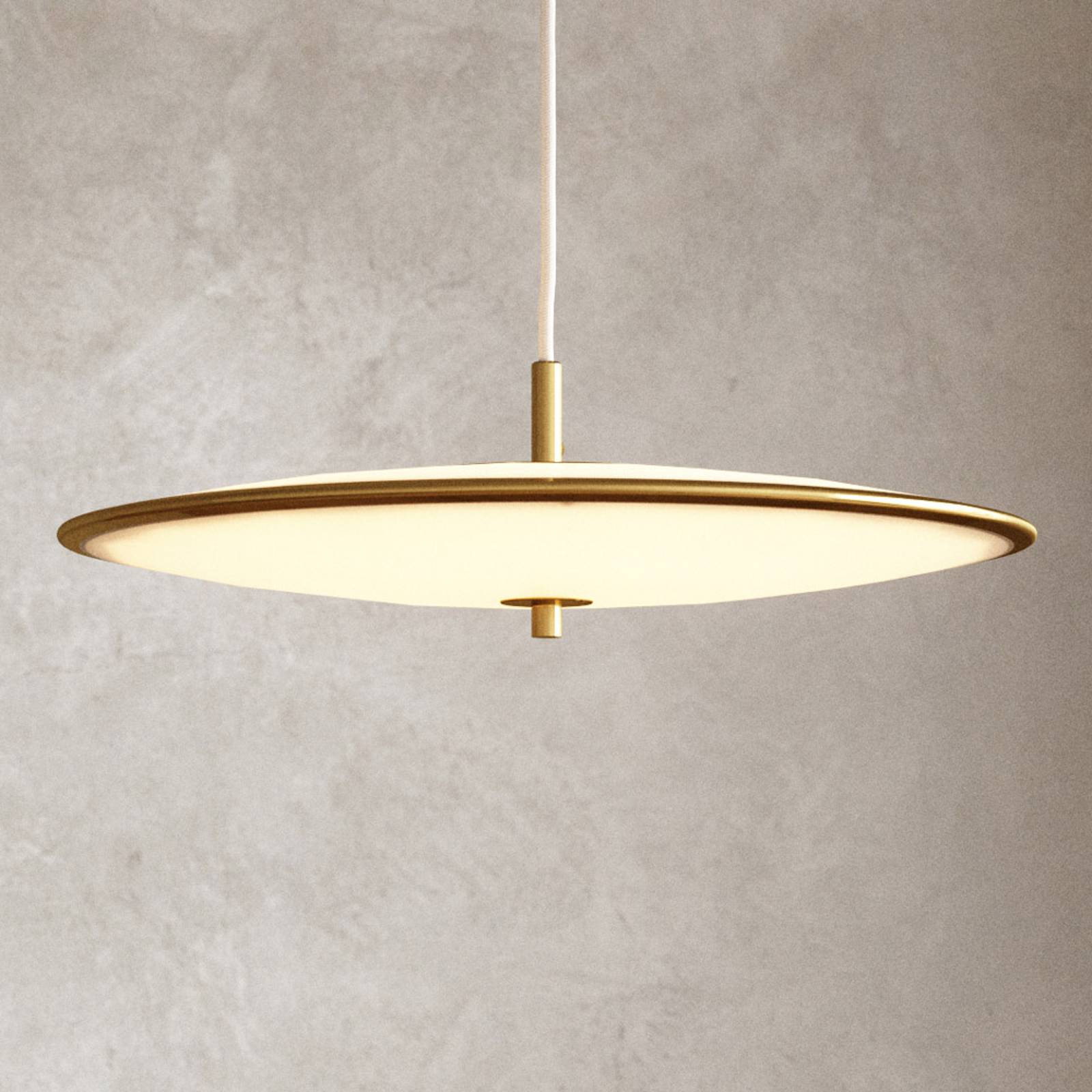 LED-riippuvalaisin Blanche, himmennettävä, Ø 42 cm