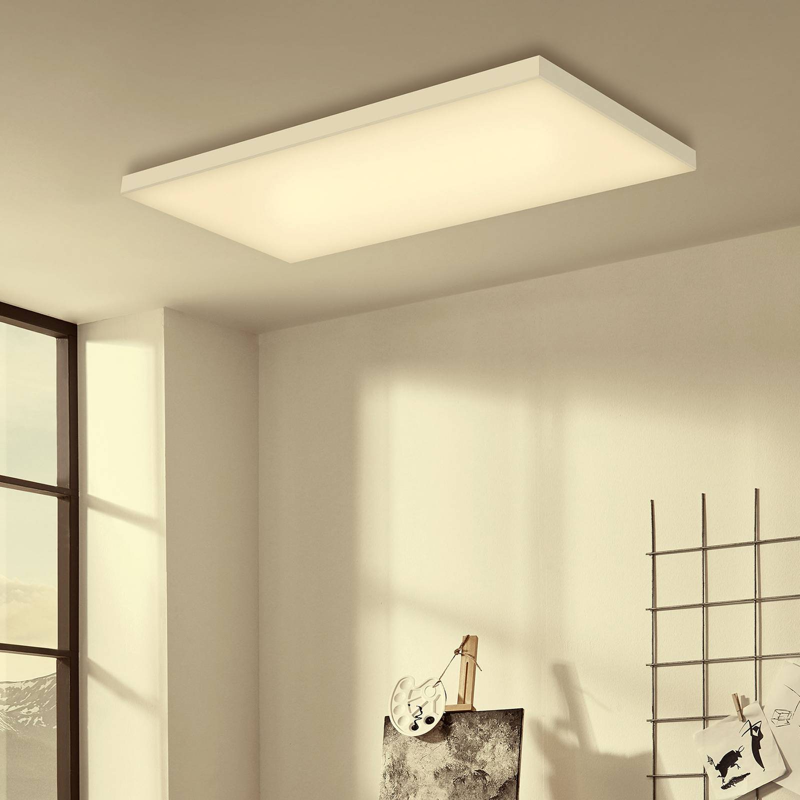 LED-kattovalaisin Frameless RGBW, 60x30cm